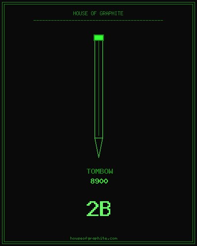 Tombow | 8900 | 2B