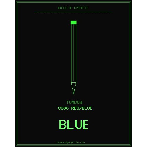 Tombow | 8900 Red/Blue | Blue
