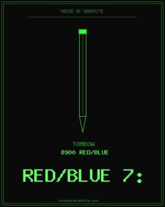 Tombow | 8900 Red/Blue | Red/Blue 7:3