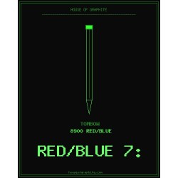 Tombow | 8900 Red/Blue | Red/Blue 7:3