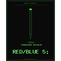Tombow | Kinogatari Red/Blue | Red/Blue 5:5