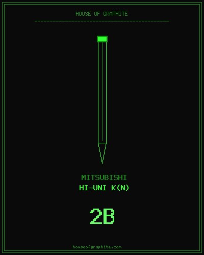 Mitsubishi | Hi-uni K(N) | 2B
