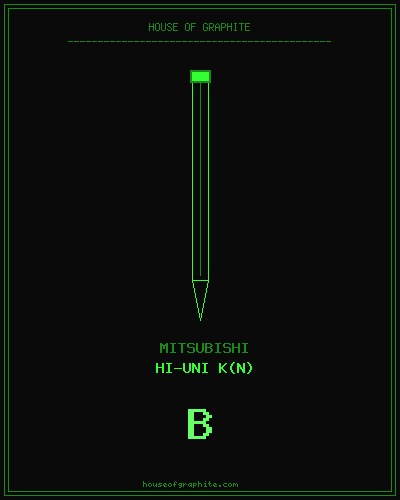 Mitsubishi | Hi-uni K(N) | B