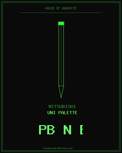 Mitsubishi | uni Palette | PB N B