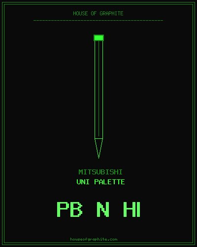 Mitsubishi | uni Palette | PB N HB