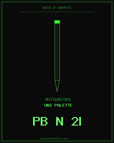 Mitsubishi | uni Palette | PB N 2B