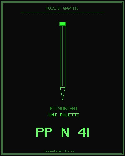 Mitsubishi | uni Palette | PP N 4B