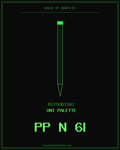 Mitsubishi | uni Palette | PP N 6B