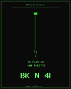 Mitsubishi | uni Palette | BK N 4B