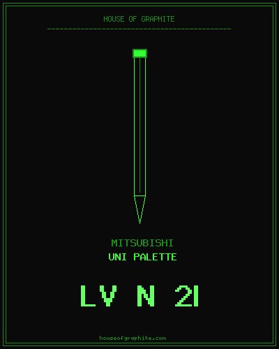 Mitsubishi | uni Palette | LV N 2B