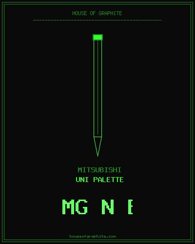 Mitsubishi | uni Palette | MG N B