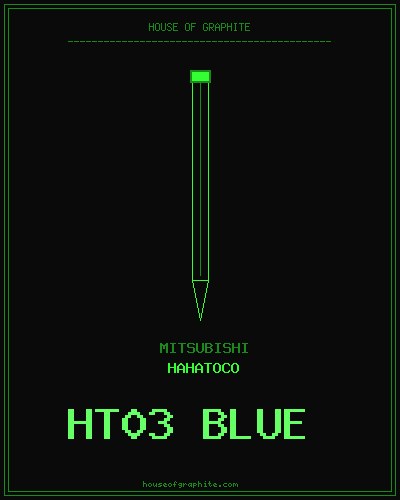 Mitsubishi | hahatoco | HT03 Blue B