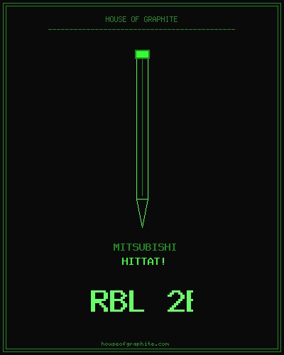 Mitsubishi | Hittat! | RBL 2B