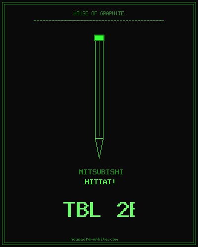 Mitsubishi | Hittat! | TBL 2B