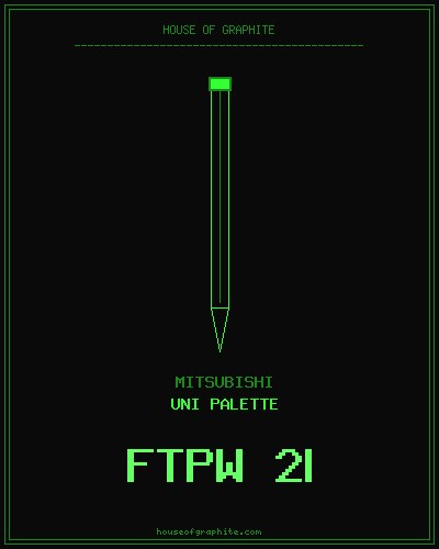 Mitsubishi | uni Palette | FTPW 2B