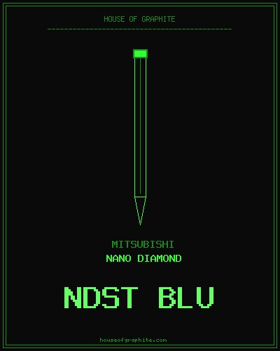 Mitsubishi | Nano Diamond | NDST Blue