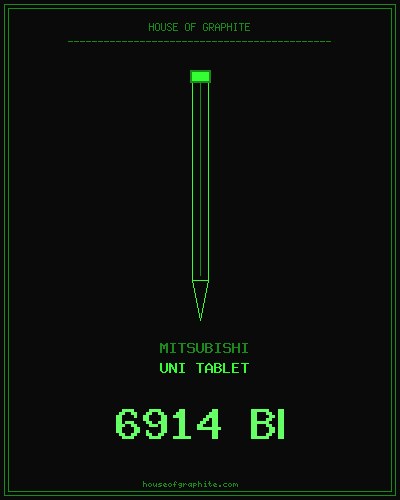 Mitsubishi | uni Tablet | 6914 BL
