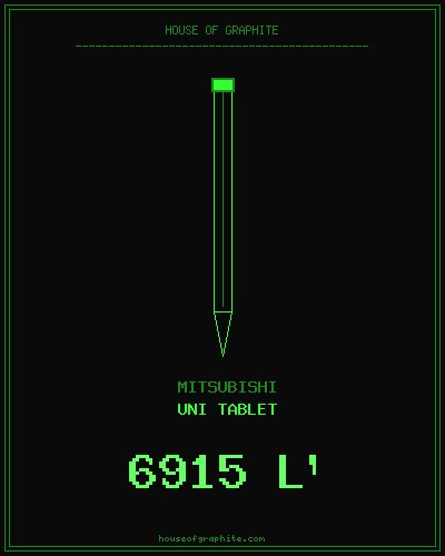 Mitsubishi | uni Tablet | 6915 LV