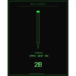 Tombow | ippo! Grip Tri | 2B