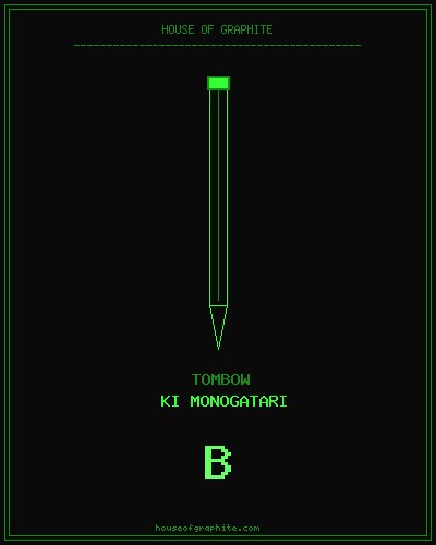 Tombow | Ki monogatari | B