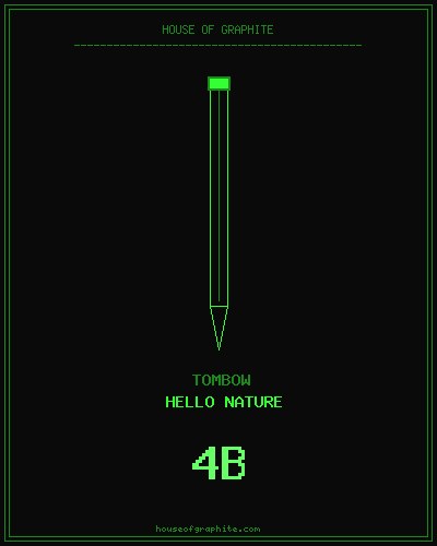 Tombow | Hello Nature | 4B