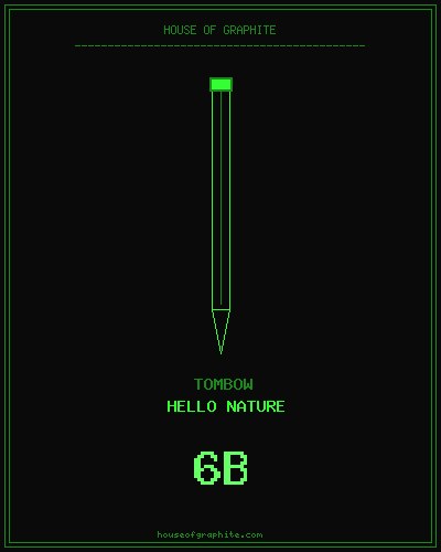 Tombow | Hello Nature | 6B