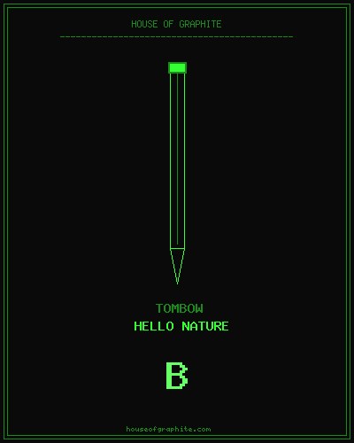 Tombow | Hello Nature | B