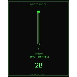 Tombow | ippo! Erasable | 2B