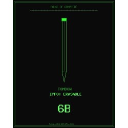 Tombow | ippo! Erasable | 6B