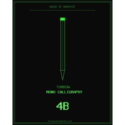 Tombow | Mono Calligraphy | 4B