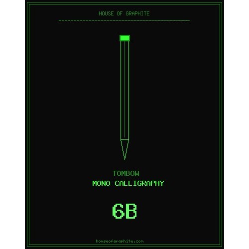 Tombow | Mono Calligraphy | 6B