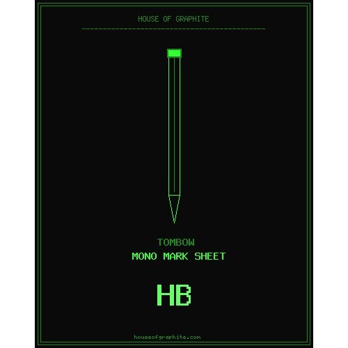 Tombow | Mono Mark Sheet | HB