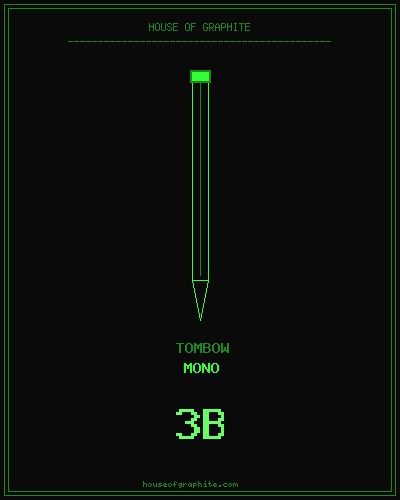 Tombow | Mono | 3B
