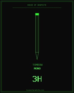 Tombow | Mono | 3H