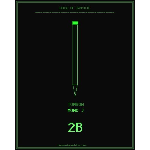 Tombow | Mono J | 2B