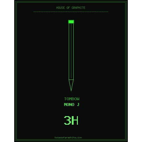 Tombow | Mono J | 3H