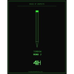 Tombow | Mono J | 4H