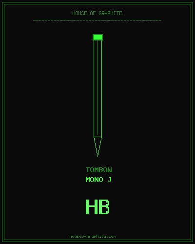 Tombow | Mono J | HB