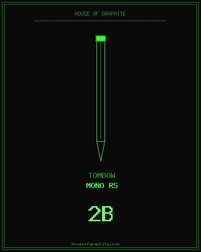 Tombow | Mono RS | 2B