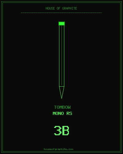 Tombow | Mono RS | 3B