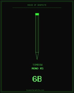 Tombow | Mono RS | 6B
