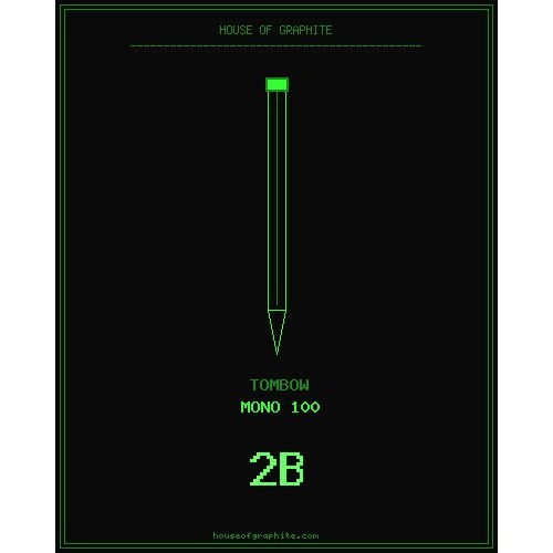 Tombow | Mono 100 | 2B