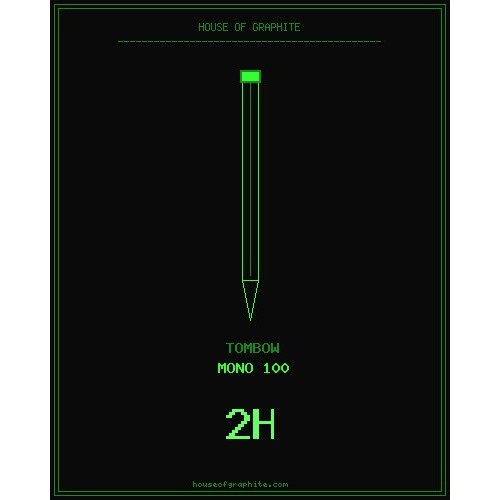Tombow | Mono 100 | 2H