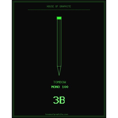 Tombow | Mono 100 | 3B