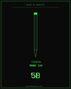 Tombow | Mono 100 | 5B
