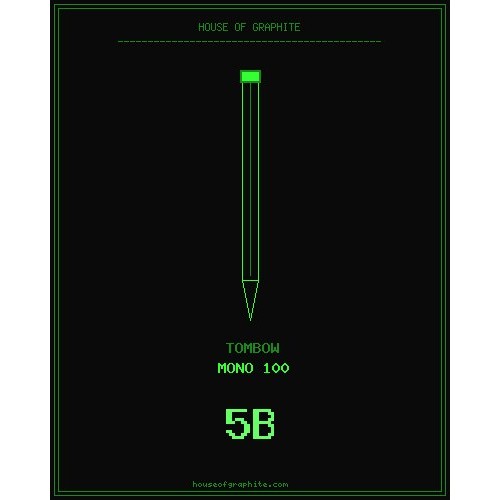 Tombow | Mono 100 | 5B