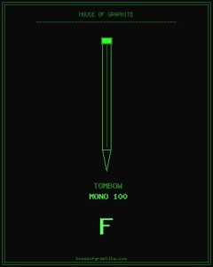 Tombow | Mono 100 | F