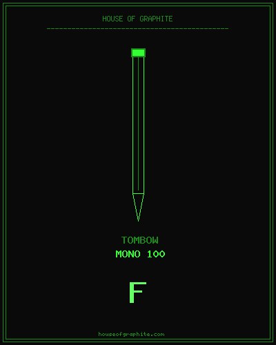 Tombow | Mono 100 | F