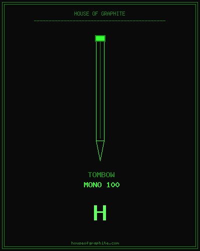 Tombow | Mono 100 | H