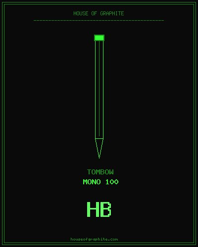 Tombow | Mono 100 | HB